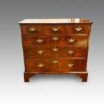 Queen Anne walnut chest