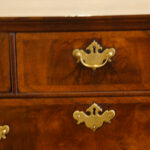 Queen Anne walnut chest - Image 8