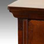 Queen Anne walnut chest - Image 6