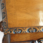 Walnut coffee table in the Queen Anne style Now Sold - Image 5