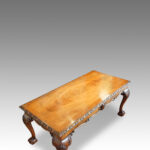 Walnut coffee table in the Queen Anne style Now Sold - Image 4