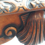 Walnut coffee table in the Queen Anne style Now Sold - Image 2
