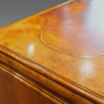 Superb Edwardian walnut pedestal desk Now Sold - Image 7
