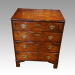 Walnut Queen Anne style small chest