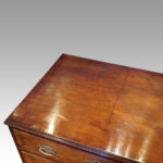 Walnut Queen Anne style small chest - Image 7