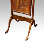 Walnut cheval mirror - Image 3