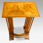 1920’s Walnut nest of tables - Image 6