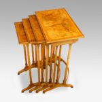 1920’s Walnut nest of tables - Image 5
