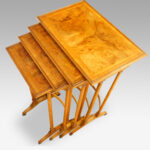 1920’s Walnut nest of tables - Image 2
