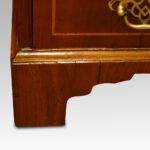 Antique walnut bureau bookcase - Image 7