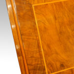 Antique walnut bureau bookcase - Image 4