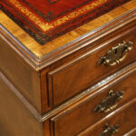 Walnut pedestal desk by Waring and Gillow - Image 12