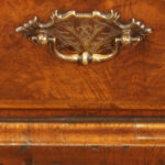 Walnut pedestal desk by Waring and Gillow - Image 9