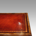 Walnut pedestal desk by Waring and Gillow - Image 8