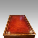 Walnut pedestal desk by Waring and Gillow - Image 4