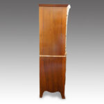Walnut serpentine tallboy - Image 3