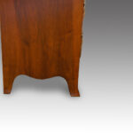 Walnut serpentine tallboy - Image 7