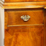 Walnut breakfront bookcase - Image 6