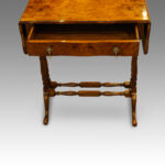 Walnut sofa table - Image 10