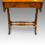Walnut sofa table - Image 4