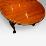Waring and Gillow mahogany extending dining table - Image 2