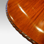 Waring and Gillow mahogany extending dining table - Image 6