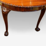 Waring and Gillow mahogany extending dining table - Image 10