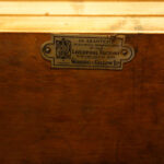 Waring and Gillow mahogany extending dining table - Image 12
