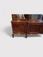 Waring and Gillows breakfront bookcase - Image 5