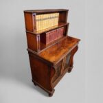 William IV mahogany chiffonier bookcase - Image 7