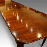 William IV mahogany 16 seat dining table - Image 9