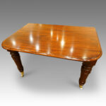 William IV mahogany 16 seat dining table - Image 3