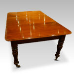 William IV mahogany dining table - Image 5