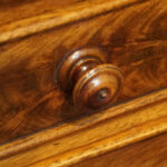 William IV mahogany Channel Island chest - Image 2