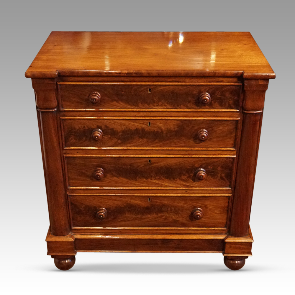 William-IV-mahogany-Channel-Island-chest.jpg William IV mahogany Channel Island chest - Image 1