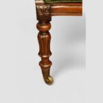 William IV mahogany library chair - Image 11