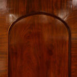 William IV mahogany 4 door break-front wardrobe - Image 11