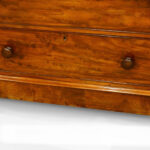 William IV mahogany 4 door break-front wardrobe - Image 9
