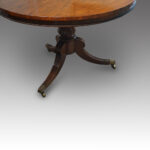 William IV mahogany small dining table - Image 7