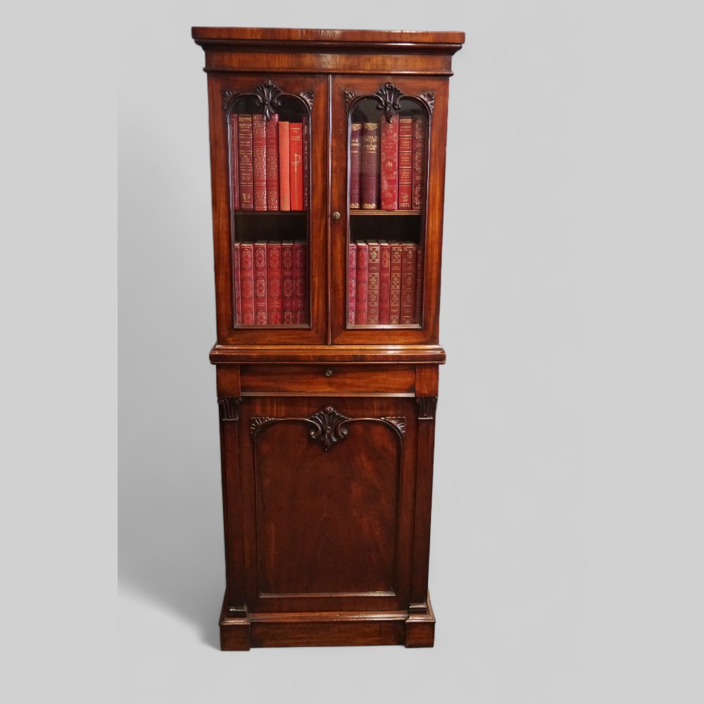 William-IV-mahogany-collectors-estate-cabinet.jpg William IV mahogany collectors cabinet - Image 1