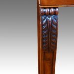 William IV mahogany console hall table - Image 12