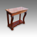 William IV mahogany console hall table - Image 10