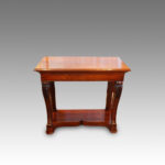 William IV mahogany console hall table - Image 8