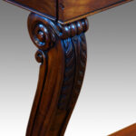 William IV mahogany console hall table - Image 7