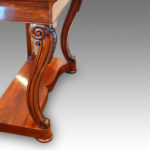 William IV mahogany console hall table - Image 5