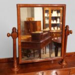 William IV mahogany dressing table - Image 4