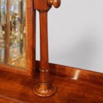 William IV mahogany dressing table - Image 5