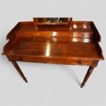 William IV mahogany dressing table - Image 3