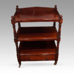 William IV mahogany dumb waiter