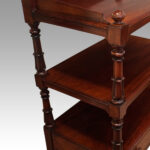 William IV mahogany dumb waiter - Image 5